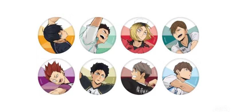 Haikyu!! 10th Anniversary Trading Can Badge Ver.B - Higoods