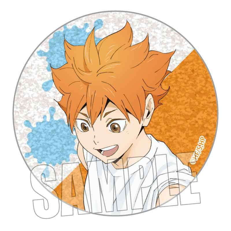 Haikyu!! Trading Glitter Can Badge Pool cleaning ver. - Higoods