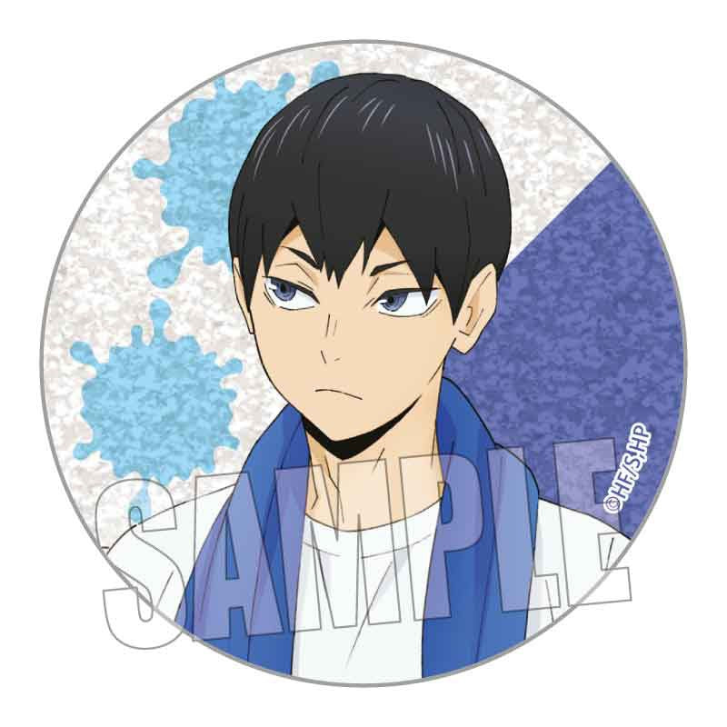 Haikyu!! Trading Glitter Can Badge Pool cleaning ver. - Higoods