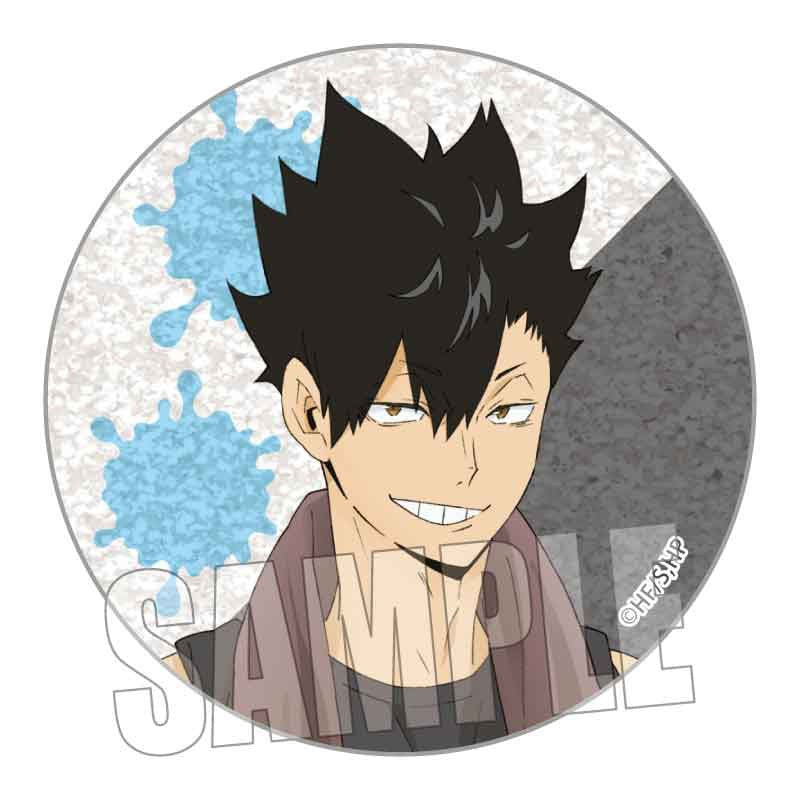 Haikyu!! Trading Glitter Can Badge Pool cleaning ver. - Higoods