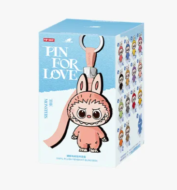 THE MONSTERS PIN FOR LOVE SERIES - Vinyl Plush Pendant Blind Box(N-Z) - Higoods