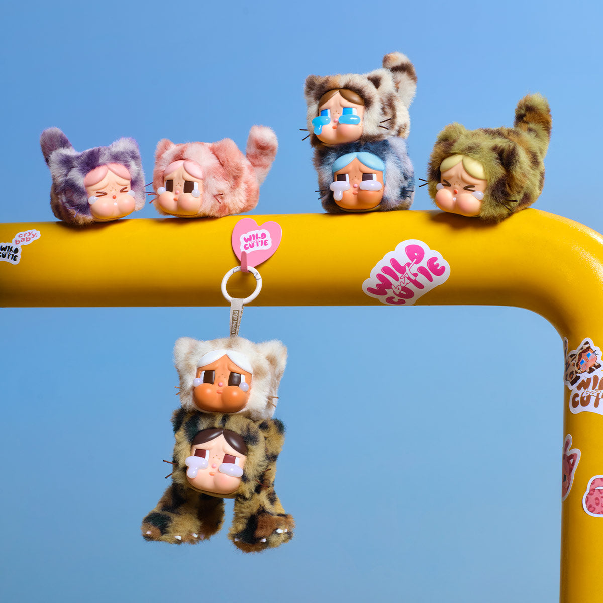 CRYBABY Wild but Cutie Series - Vinyl Plush Pendant Blind Box - Higoods