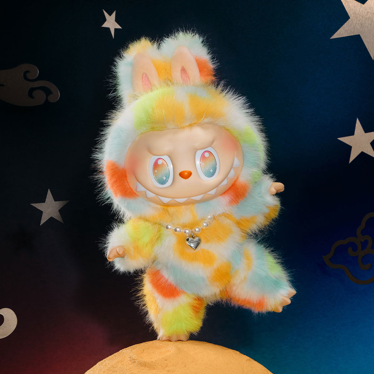 THE MONSTERS Big into Energy Series-ROCK THE UNIVERSE Vinyl Plush Doll - Higoods