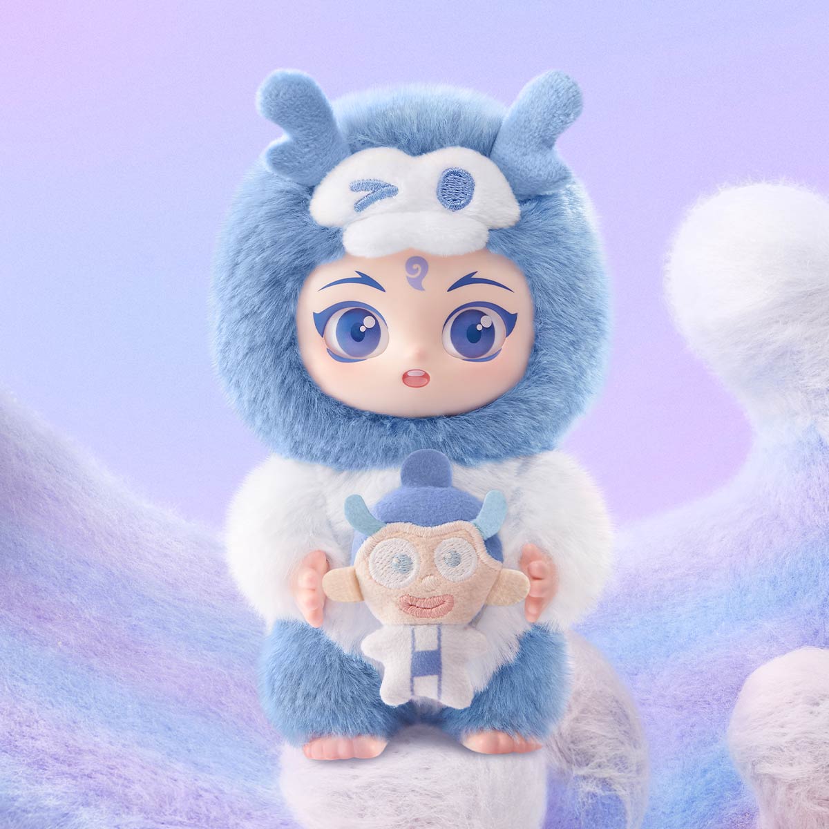 NeZha 2 Dress Up Party Series Vinyl Plush Doll Pendant