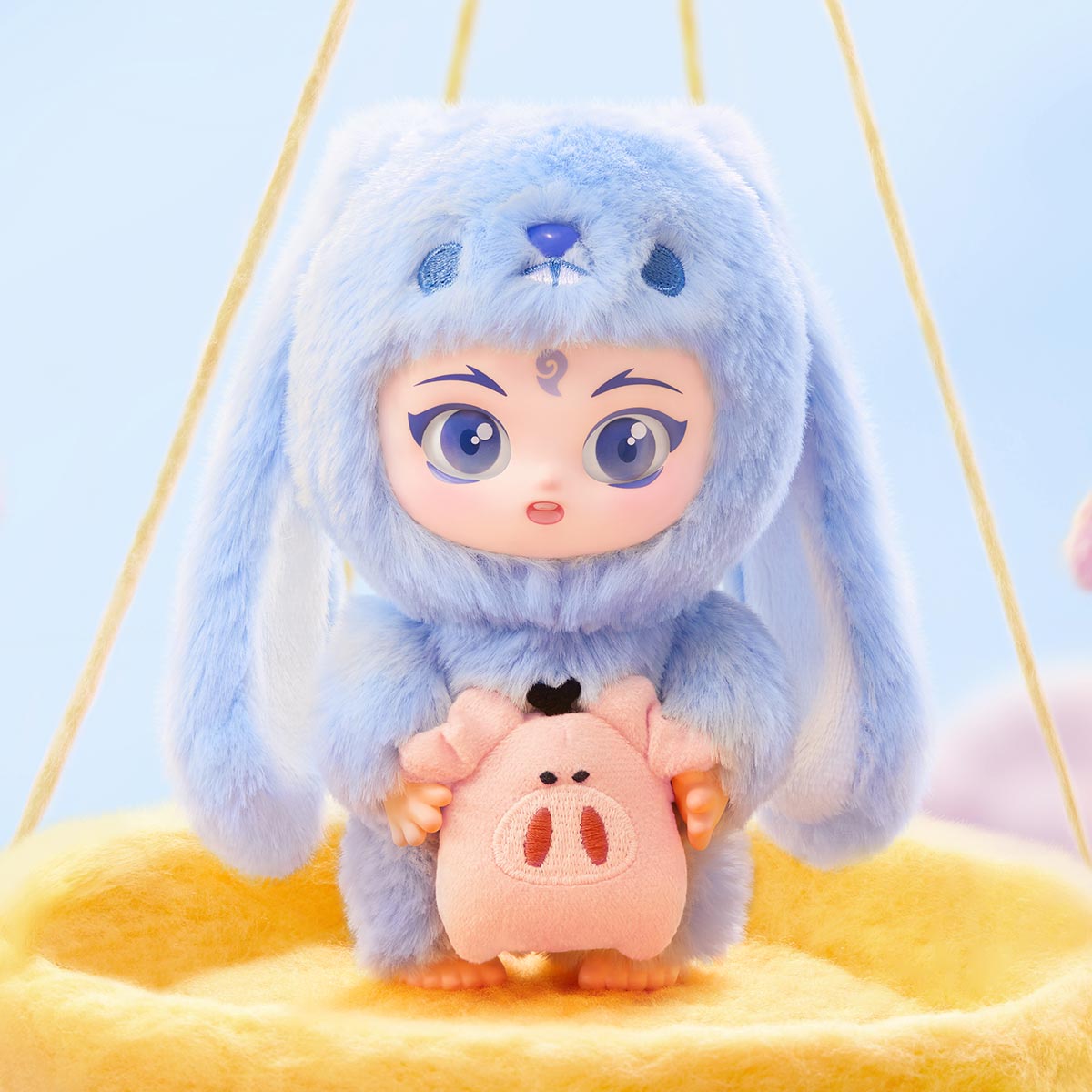 NeZha 2 Dress Up Party Series Vinyl Plush Doll Pendant