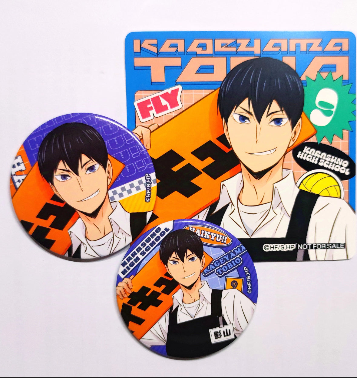Haikyu!! Tower Records Cafe Can Badge Collection Blind box - Higoods