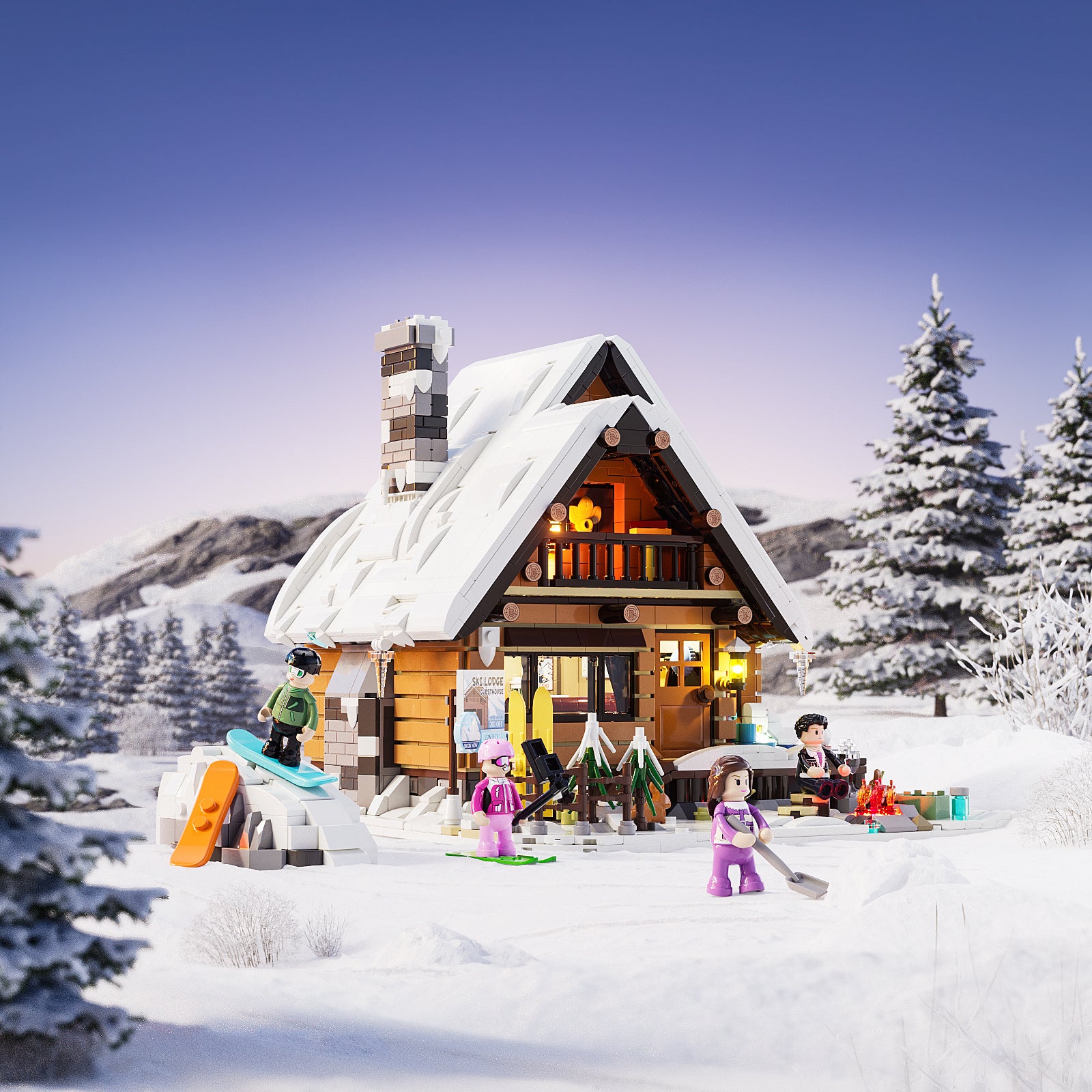 Funwhole Ski Lodge F9041