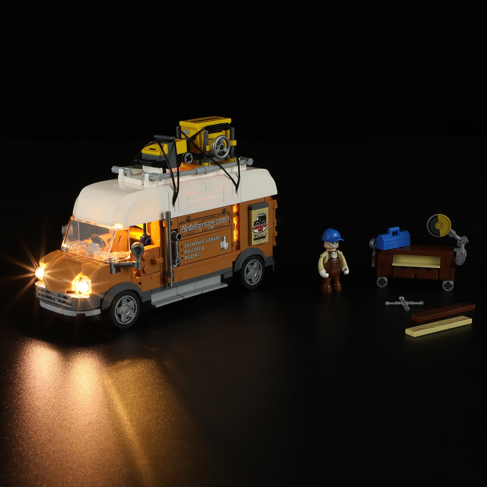 Funwhole Carpentry Van 496PCS - Higoods