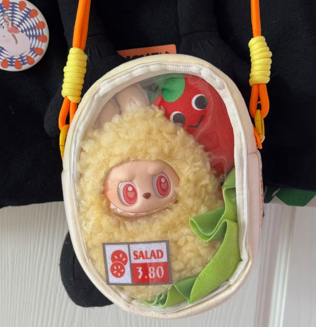 Labubu tempura shrimp fitted costume (Clothes only)