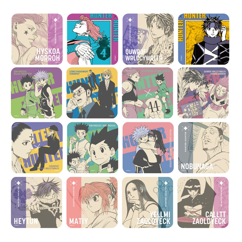 HUNTER×HUNTER Art Coaster (R) Vol. 2 Blind pack - Higoods