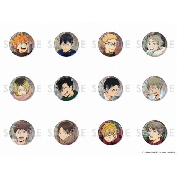 Haikyu!! Trading Hologram Can Badge -One Fine Day! Blind box - Higoods
