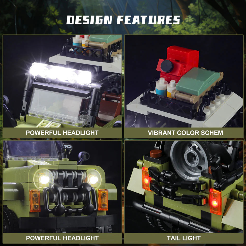 Funwhole Wood Cabin + Jungle Off Roader Bundle - Higoods
