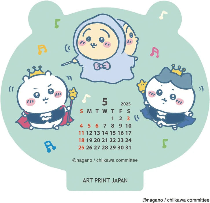 Chiikawa 2025 mini Desk Calendar - Higoods