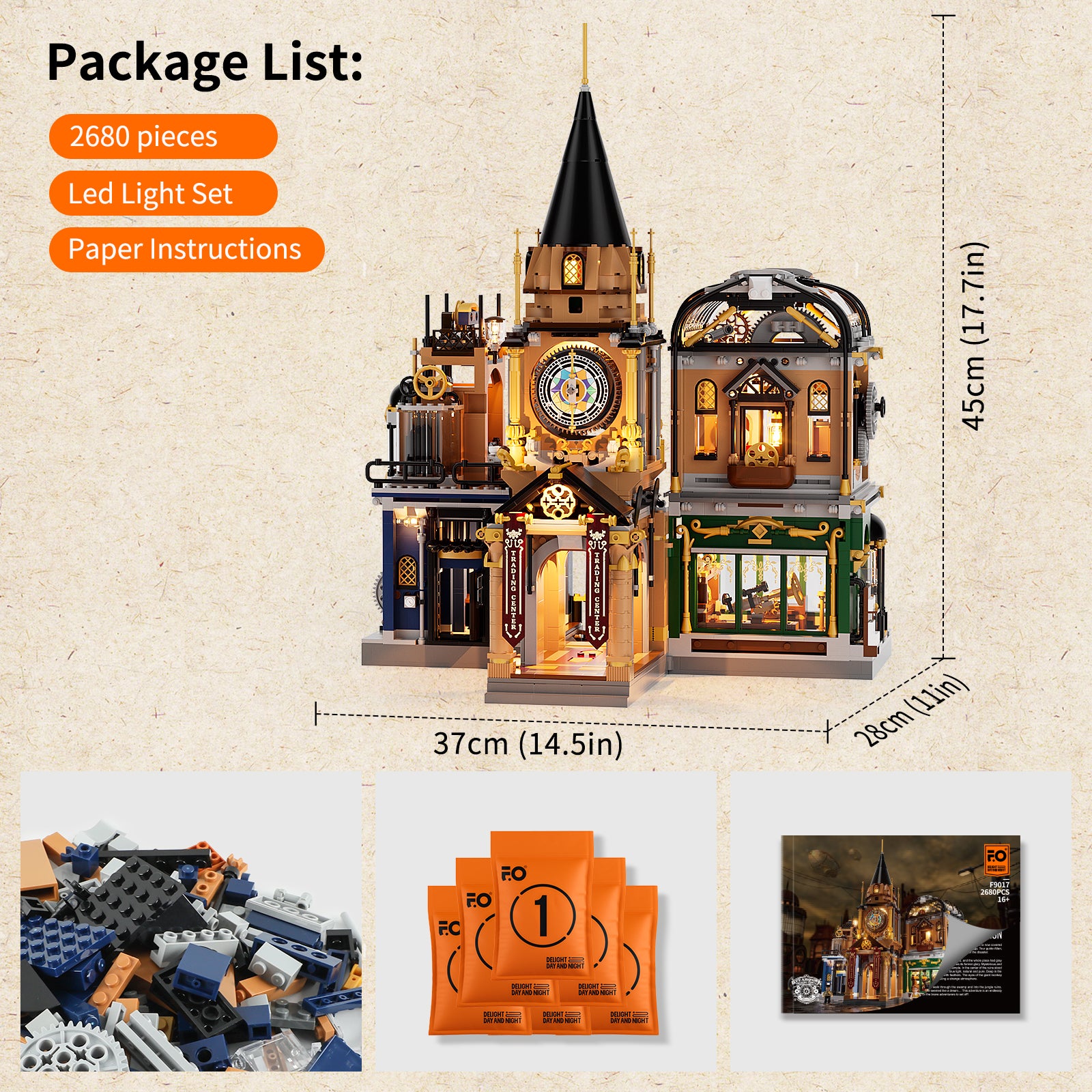 Funwhole Steampunk Trading Center F9017 - Higoods