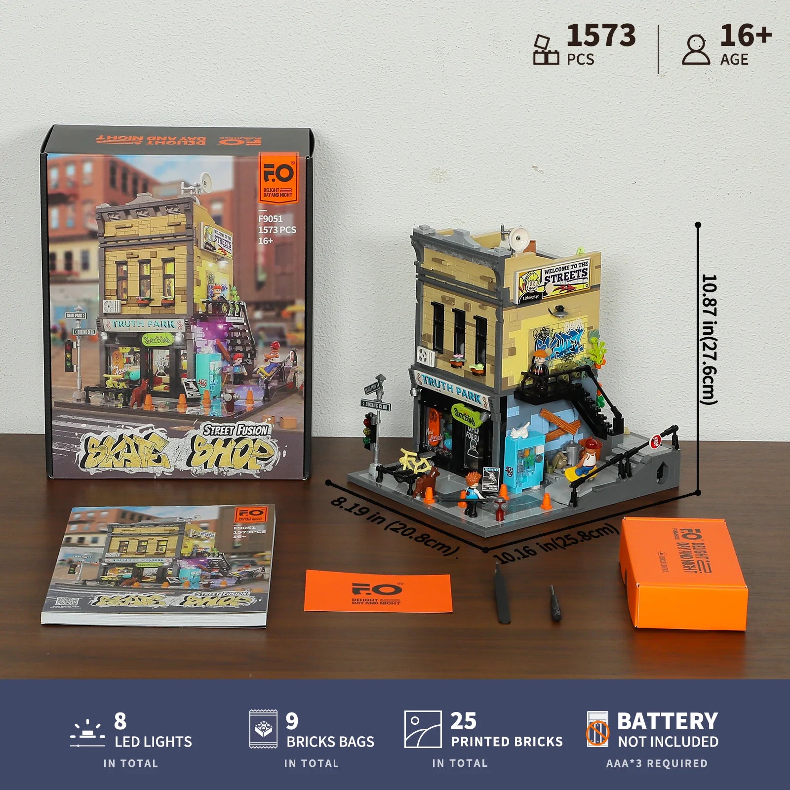 Skate Shop 1573PCS