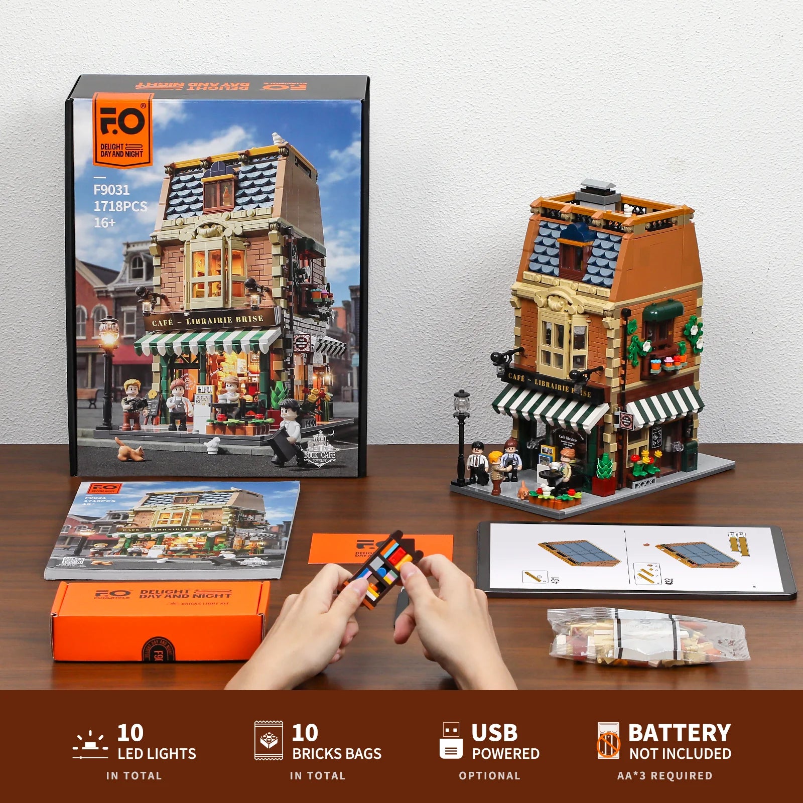 Book-Cafe 1718PCS