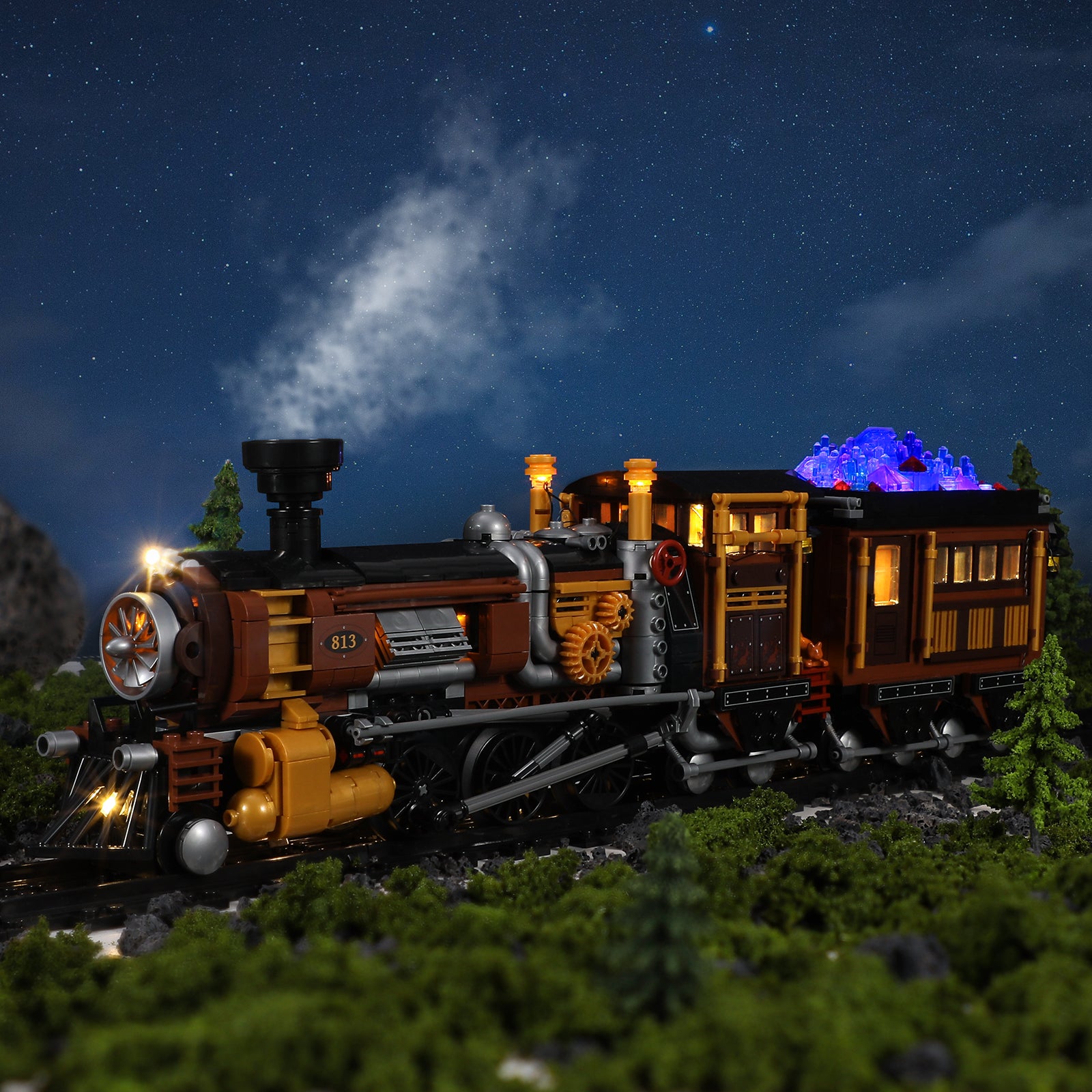 Funwhole Steampunk Ore Train F9006 - Higoods