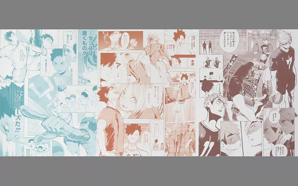 Haikyu!! Jump Spring This! Fair Character card Rival School Days' Bromide (3-Pack Set) - Higoods