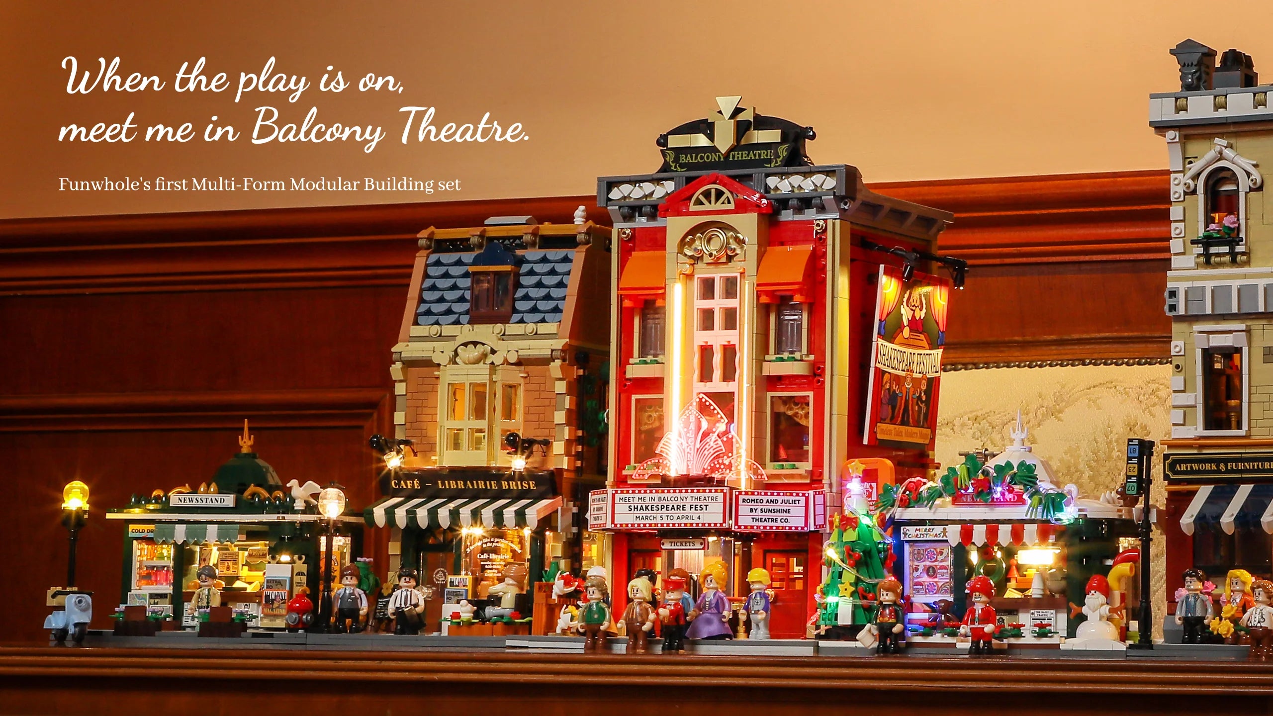 Balcony Theatre 2445PCS
