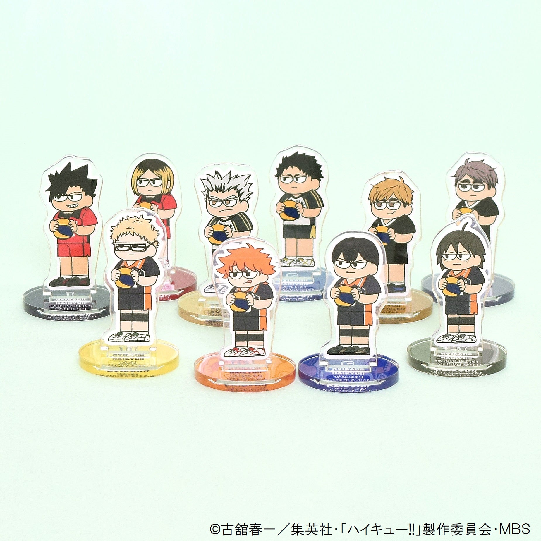 Haikyu!! Mini Acrylic Stand Jirori Set - Higoods