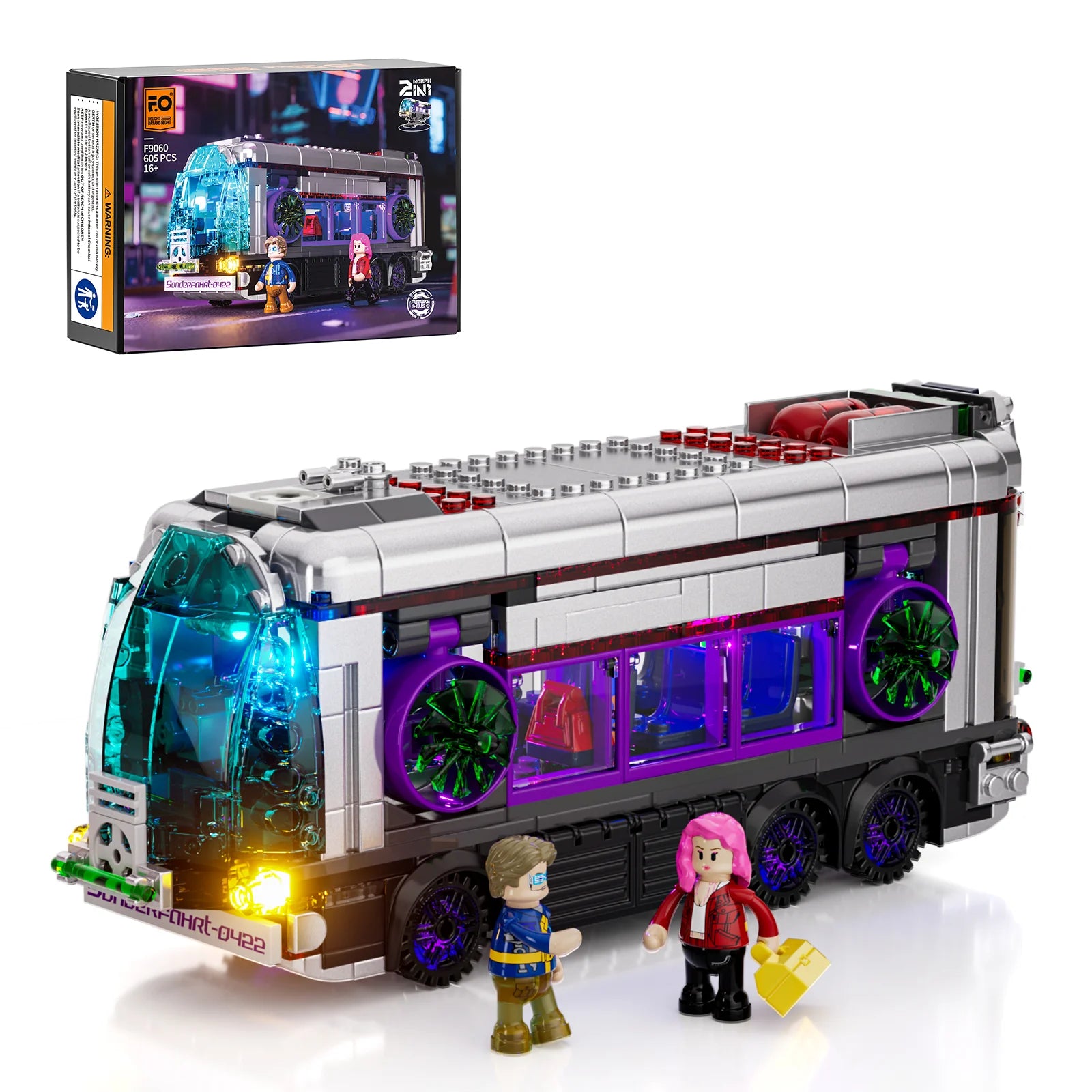 FUNWHOLE® Future Bus F9060