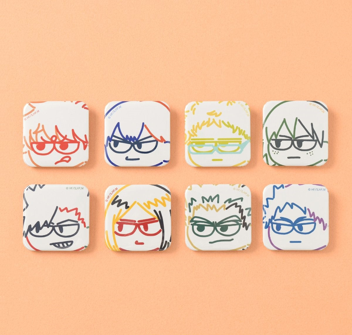 Haikyu!!︎ Jilori Kakukan Line Art ver. - Higoods