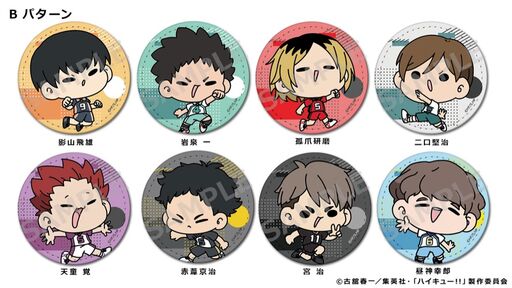 Haikyu!! mochocho Vol.2 Trading Leather Badge B Blind box - Higoods
