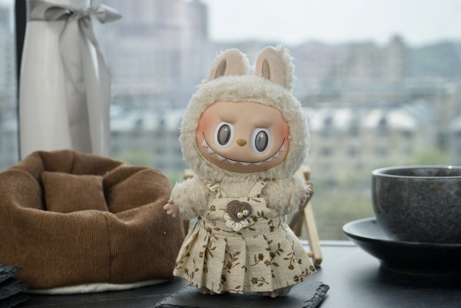 Labubu Floral Cottage Dress - Higoods