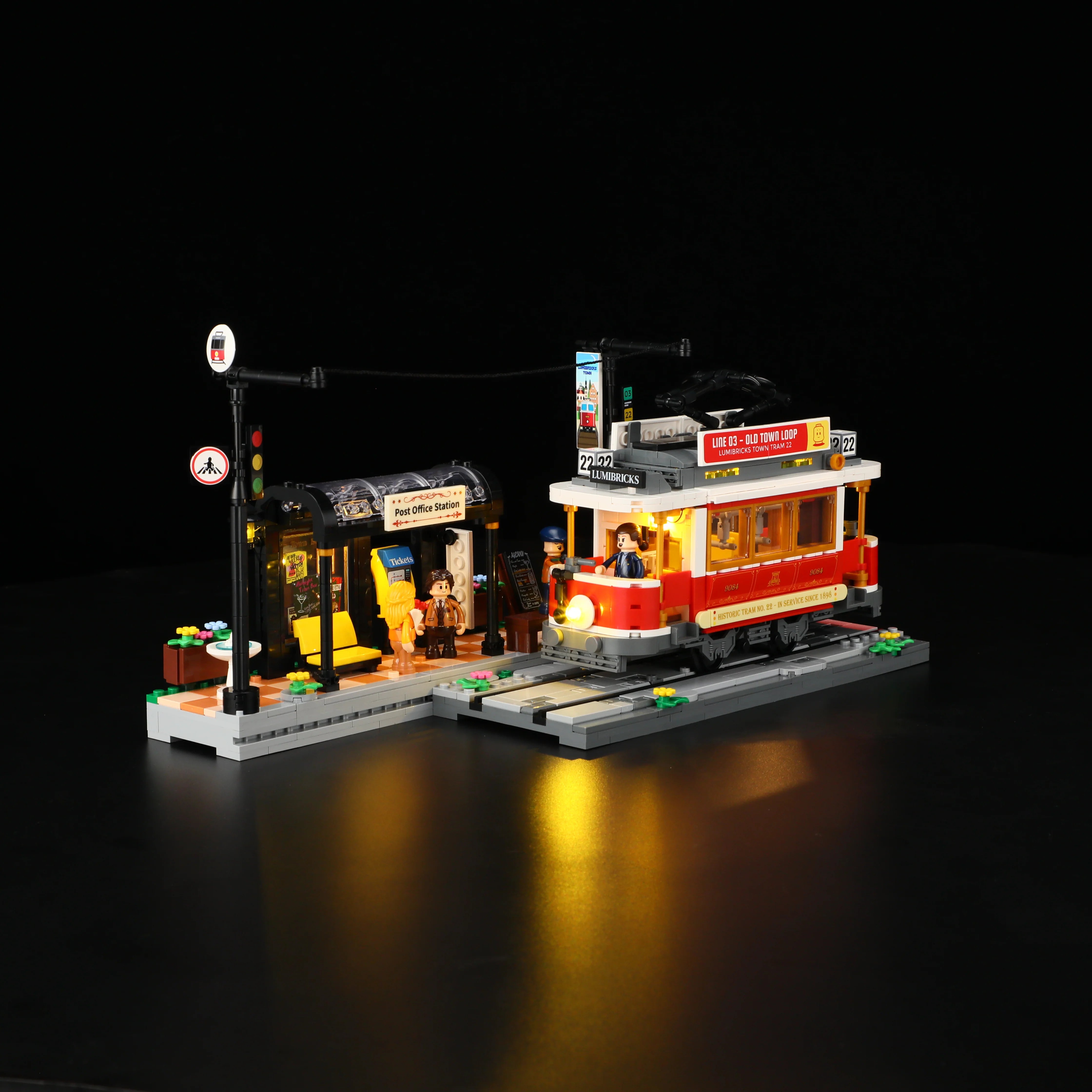 Lumibricks Heritage Tram and Station L9084
