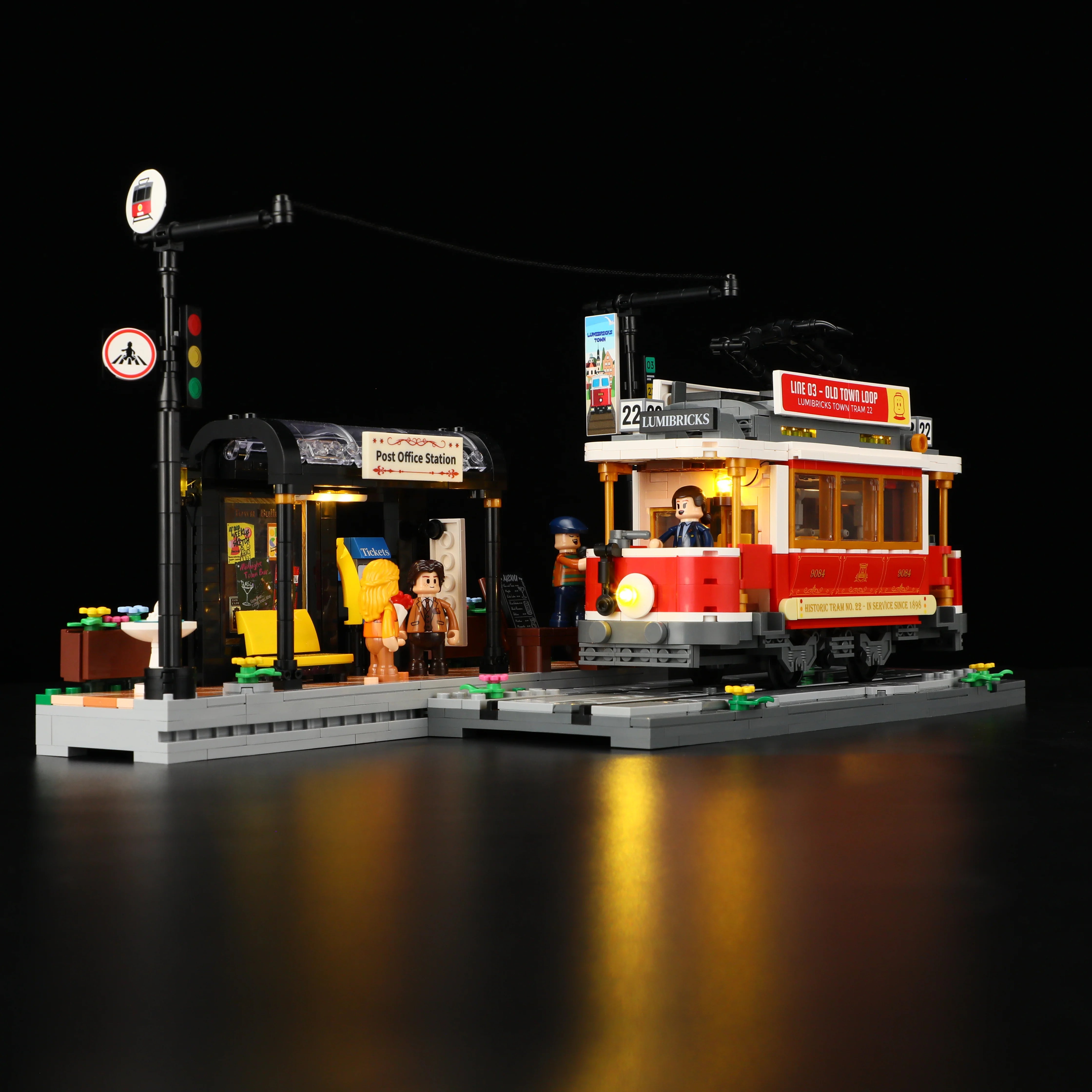 Lumibricks Heritage Tram and Station L9084