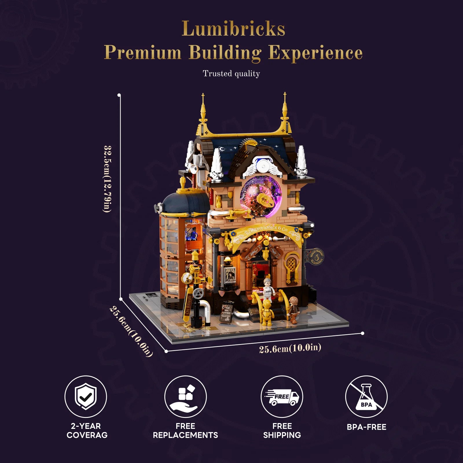 Lumibricks Steampunk Memory Magic Shop 11013