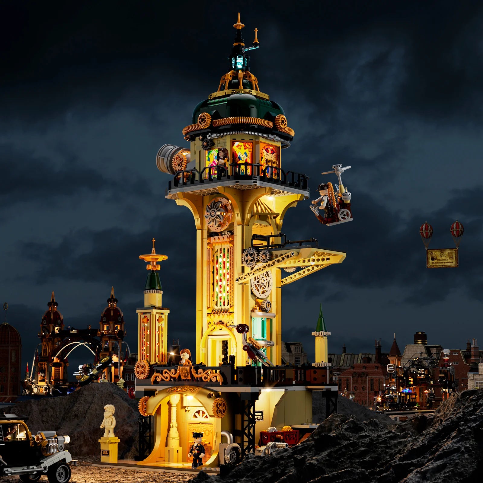 Funwhole Steampunk Watch Tower F9070 - Higoods