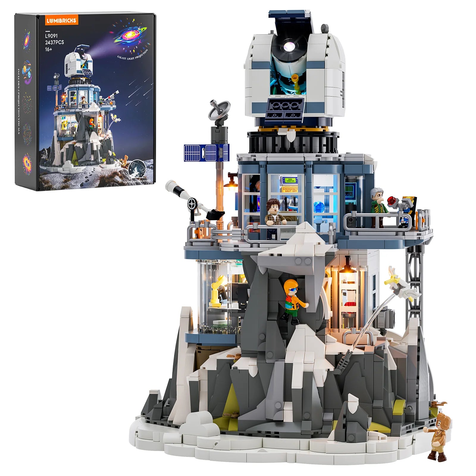 Lumibricks Alpine Observatory L9091