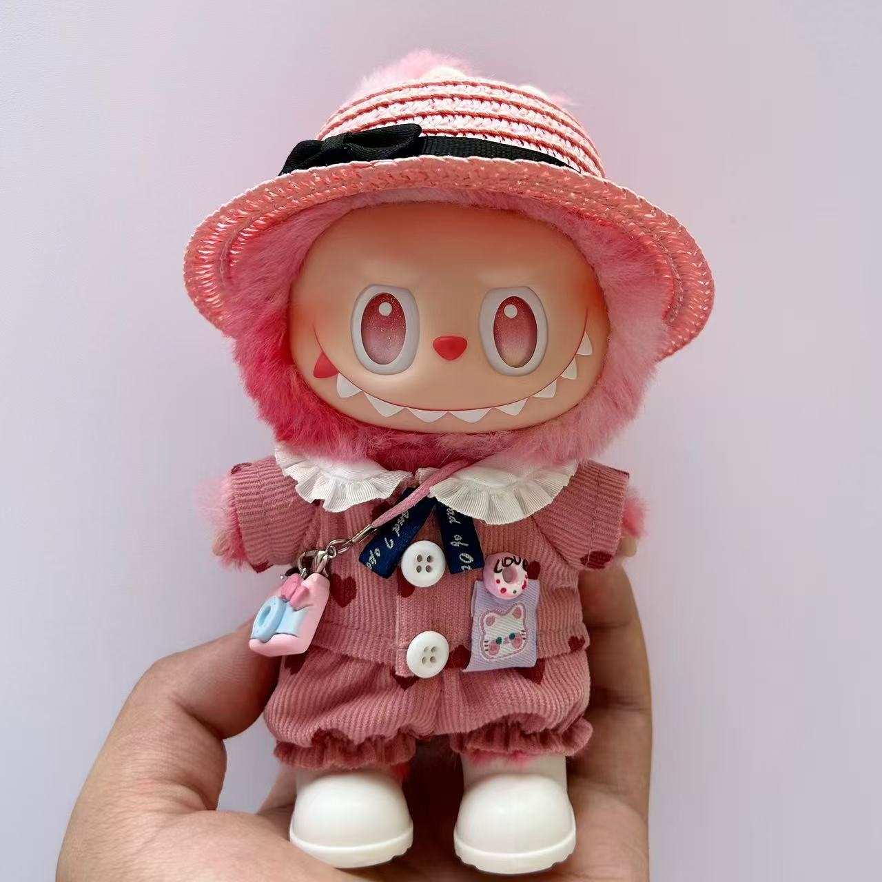Labubu Pink Spring Excursion Outfit (Clothes Only)