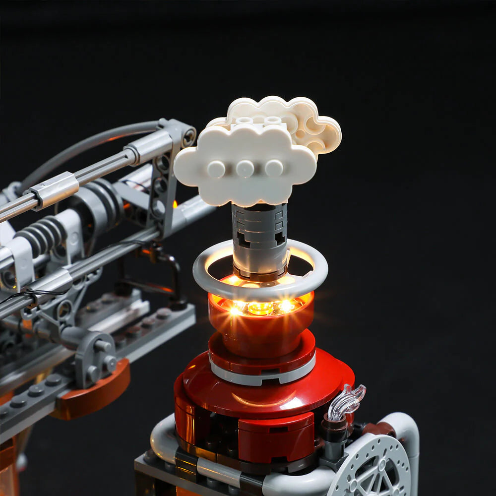 Funwhole Steampunk Train Station F9007 - Higoods