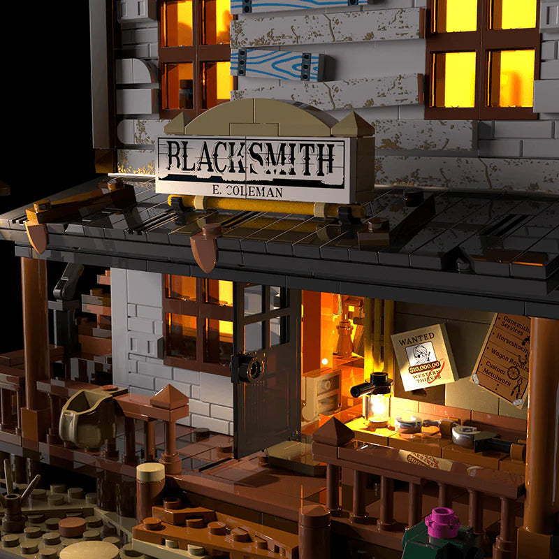 Lumibricks Old West Blacksmith