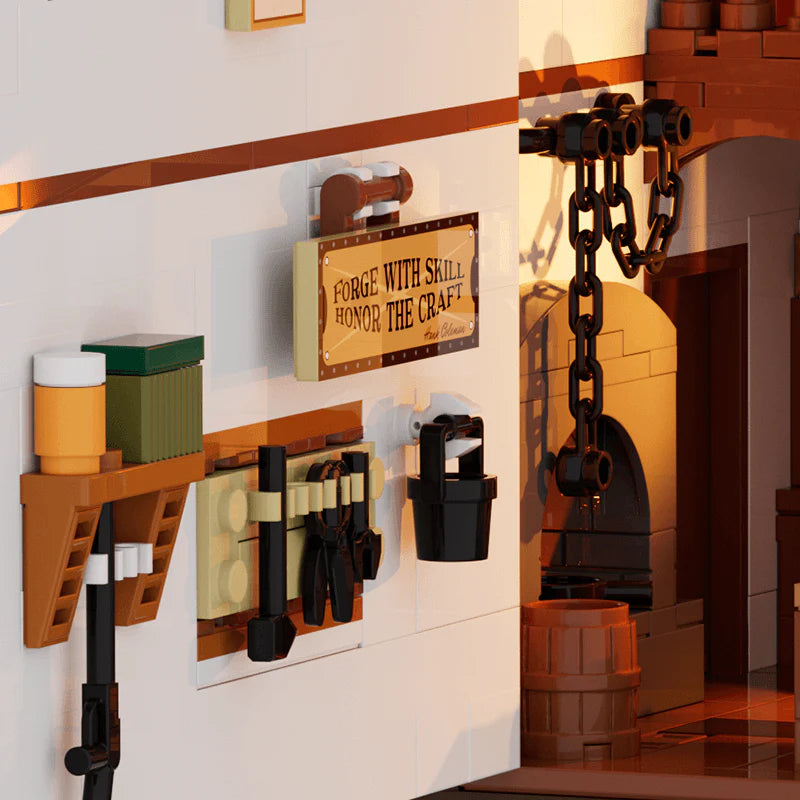 Lumibricks Old West Blacksmith