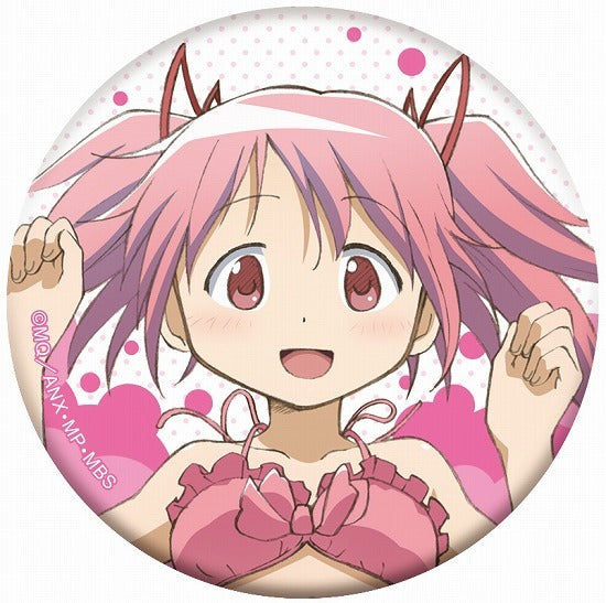 Puella Magi Madoka Magica Holo Chara Badge Collection Swimsuit - Higoods