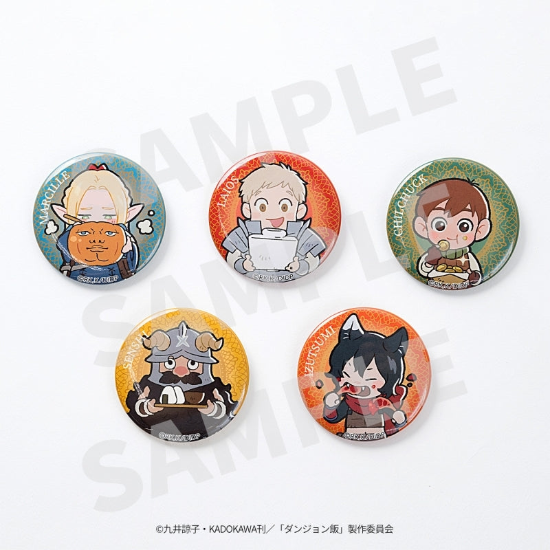 Delicious in Dungeon Can Badge Kakioroshi Mini Chara Blind box - Higoods