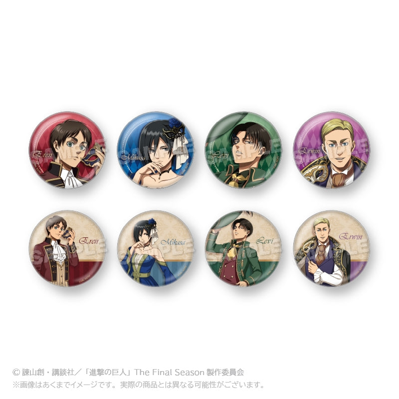 Attack on Titan Trading Badges Masquerade Ver. - Higoods
