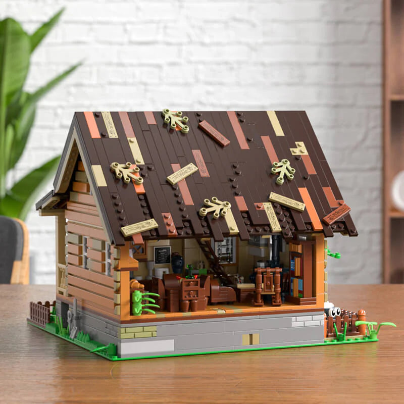 Wood Cabin 2097PCS