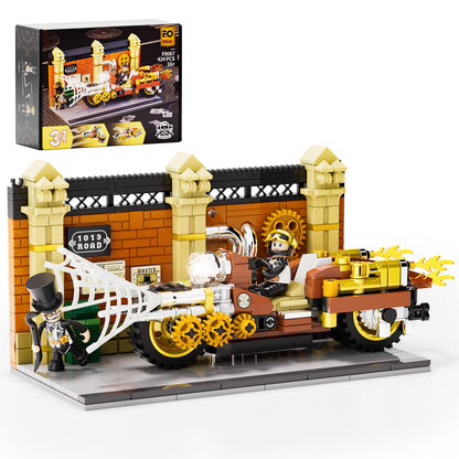 Funwhole Steampunk Motorcycle Pursuit F9067 - Higoods