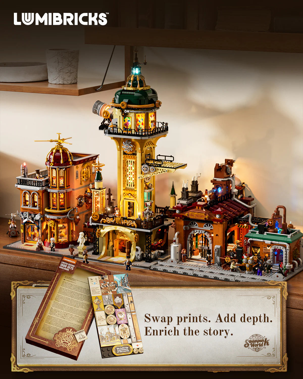 Lumibricks Alchemist's Moving Castle L9103