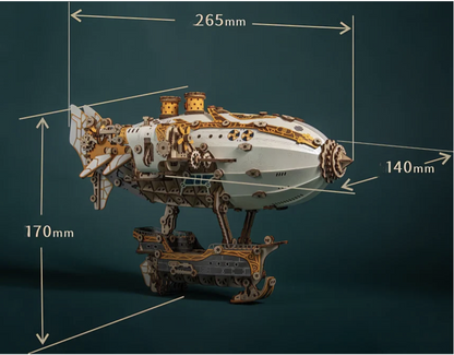 HowCat™ MFantasy Steampunk Airship - Higoods