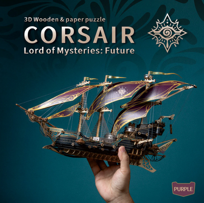 HowCat™ Pirate Ship -"Purple Futurama" - Higoods