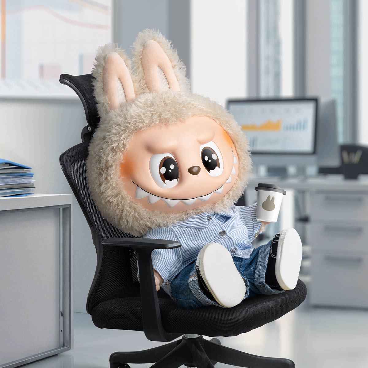 THE MONSTERS - FLIP WITH ME Vinyl Plush Doll - Higoods