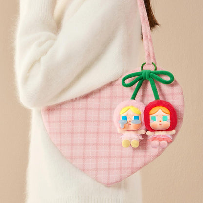 CRYBABY Crying For Love Series-Vinyl Plush Hanging Card (Love You Cherry Much) - Higoods