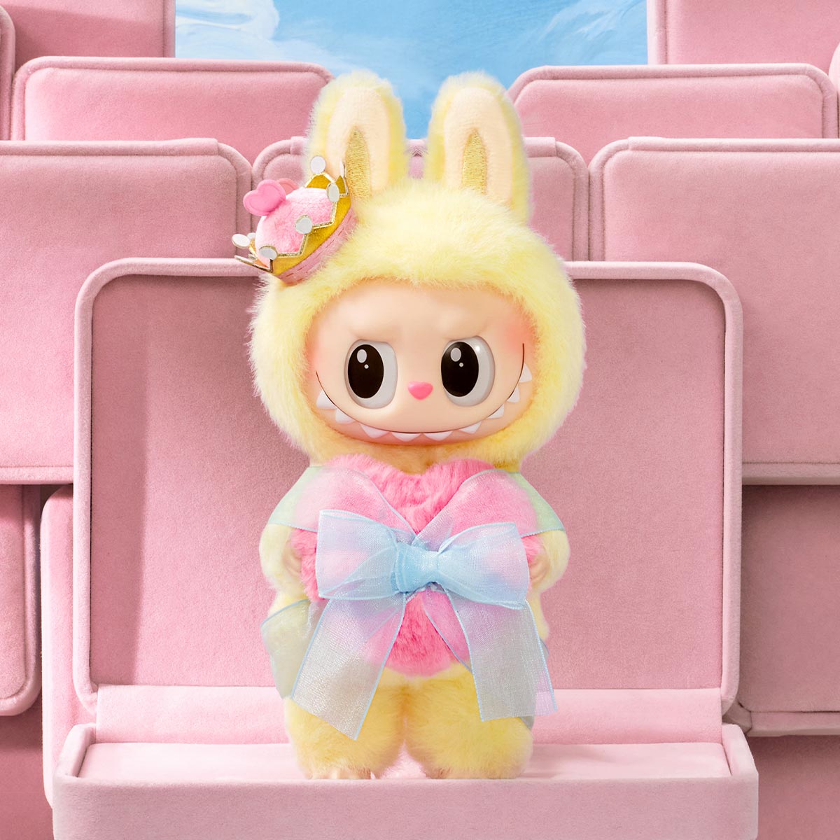 THE MONSTERS Let's Checkmate Series-Vinyl Plush Hanging Card - Higoods