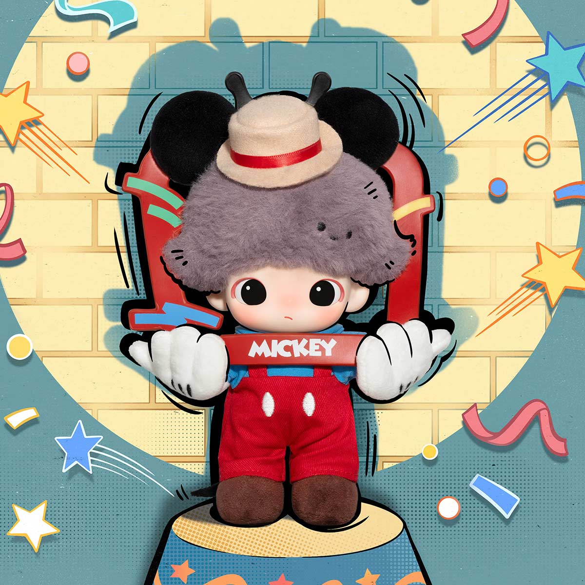 DIMOO WORLD × DISNEY Series-Vinyl Plush Keychain Blind Box - Higoods