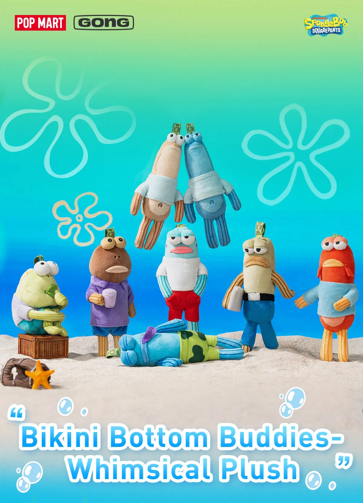 Bikini Bottom Buddies - Whimsical Plush